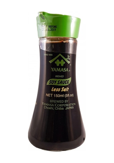 Yamasa Less Salt Soy Sauce 150 G