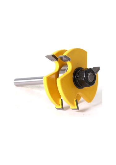 Monyee Ahşap İşleme Uç Takımı: 3'lü T Tipi + 45 Derece Kontrprez Uçları, Keskin Keso, Ahşap-mdf-plywoo