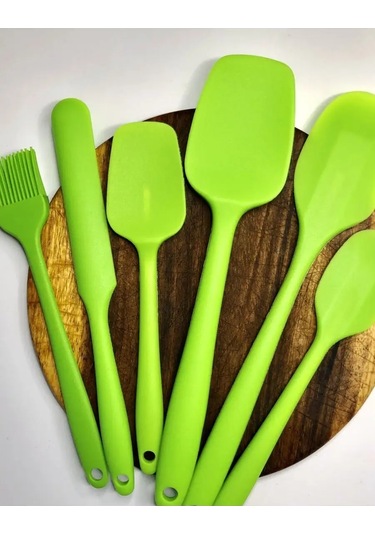 Ale-alena Silikon Spatula Seti 6 Parça 137864058 Yeşil