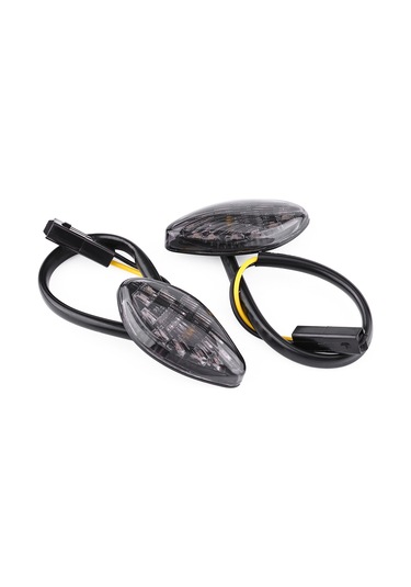 Springsun Honda Grom 2014-2016 İçin 12 Amber Led'li Motor Sinyal Lambaları - Hızlı Tepki, Enerji Tasarrufu, Ön/arka Uyumlu, Kolay Kurulum 2 Adet