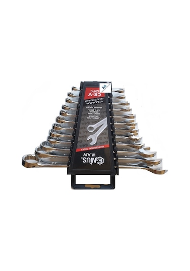 Genius Kombine Anahtar Takımı 12 Parça Chrome Vanadium Kaplama An