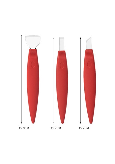 Moveevo Adet Tırnak Eti Bıçağı Ayak Pedikür Nasır Törpüsü Ayak Sert Ölü Deri Temizleyici Ayak Bakım Aracı