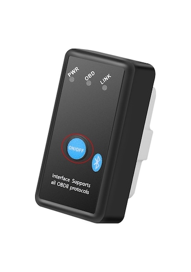 Trendooze V1.5-elm327 V1.5 V Teşhis Teşhis Tarayıcı Otomatik Obdii Obd2 Obd Mini İçin Elm Bluetooth Aracı Aracı Araç Android Adaptörü 327 1.5 Hy