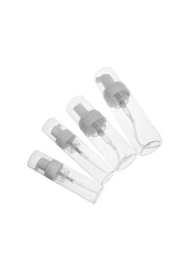 300ml-60/100/150/300ml Şeffaf Köpük Şişe Sıvı Sabun Çırpılmış Köpük Noktaları Şişeleme Şampuan Losyonu Duş Jeli Köpük Pompası Şişeleri