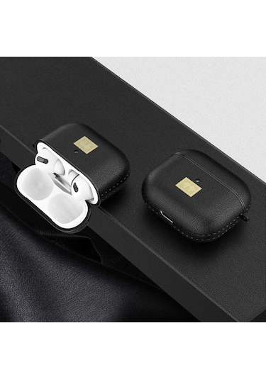 Wlons Airpods 3. Nesil Uyumlu Kılıf Deri Görünümlü Wlons Askılı Koruma Kılıf Airpods 3 Kılıf Deri Bluetooth Kulaklık Aks. 36769017