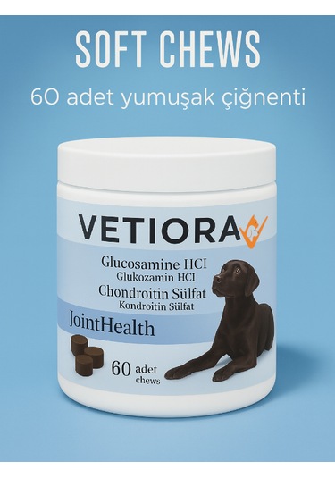 Köpek Kas Ve Eklem Güçlendirici Glukozamin, Kondroitin, Msm, Hyaluronik, Ödül Formunda 150 Gr