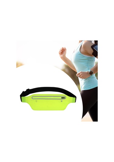 Homyl Bisiklet Açık Için Fitness Egzersiz Kemeri Kadın Yeşil Yeşil