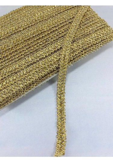 FdayAksesuar Simli Gold Dekoratif Şerit 1 Metre FRDY7886