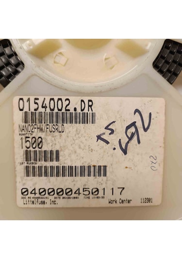 0154002.dr Fuse Board Mnt 2a 125vac/vdc Smd Stmicroelectronics Sigorta 2 Adet