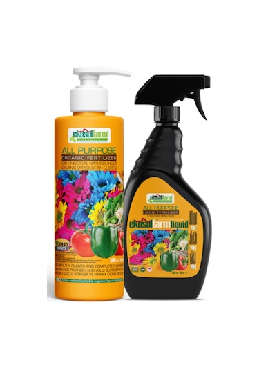 Ekosolfarm Org.Sıvı Solucan Güb. 500 ML Lıquıd + Sprayer