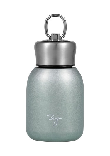 Ruicoo Çocuklar İçin 300ml Paslanmaz Çelik Vakumlu Mat Su Termosu - Askılı Kapak Diğer