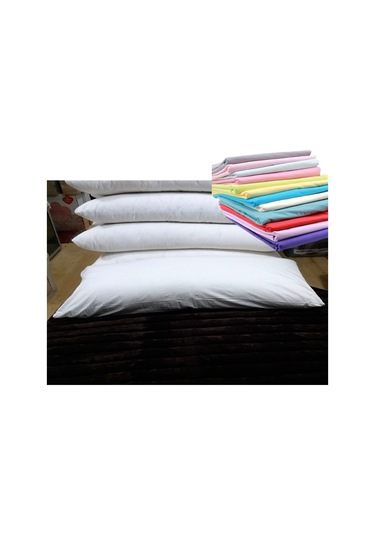 Karı Koca Yastığı 50x130 Kılıflı , Pamuklu, Uzun Yastık Çok Renkli