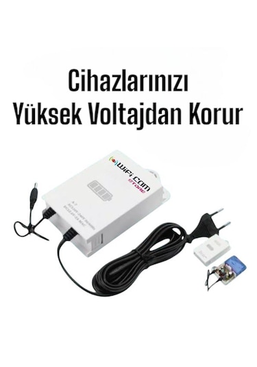 12 Volt Ups Adaptör Şarjlı Voltaj Korumalı Güç Kaynağı