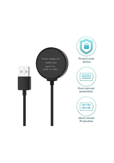 Huawei Watch Gt5 46mm 41mm İçin Usb Şarj Cihazı Runner Şarj İstasyonu Standı Watch Gt5 46mm 41mm İçin Kablosuz Şarj İstasyonu