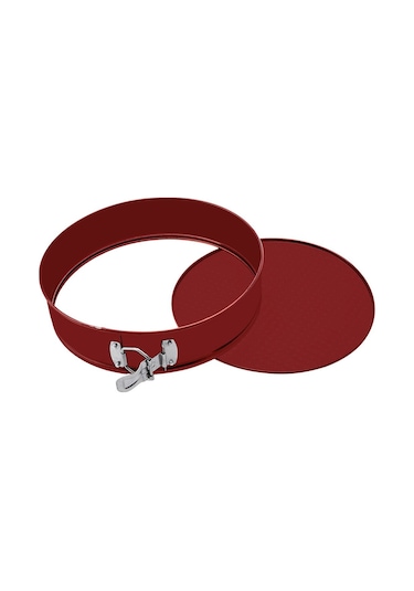 Emsan Circle 2'li Kek Kalıbı Seti Bordo 24-28 Cm