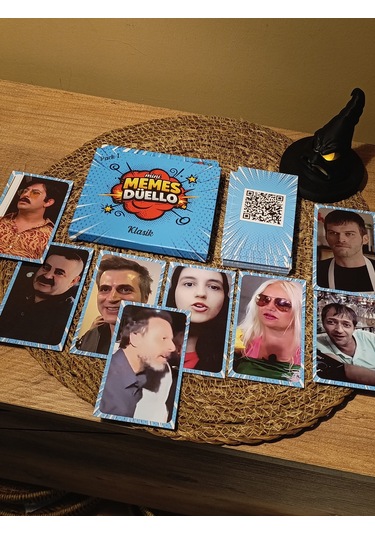 Memes Bulmaca Kutu Oyunu Klasik 1. Model - Kese Hediyeli - Eğlenceli Grup & Parti Oyunu