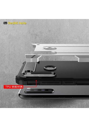 Xiaomi Redmi Note 8T Armor Hybrid Ultra Koruma Zirh Kilif 566570591