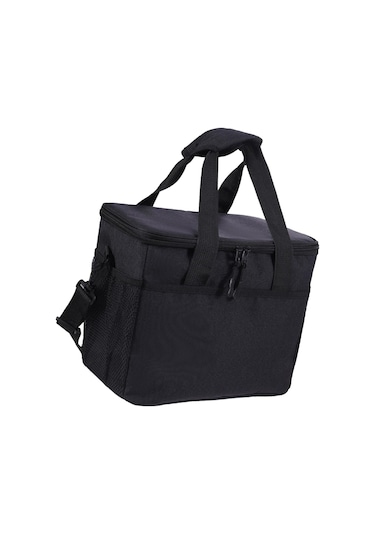 Suntek Soğutucu Çanta Çok Fonksiyonlu Sıcak Siyah-29,5x20x23cm Siyah
