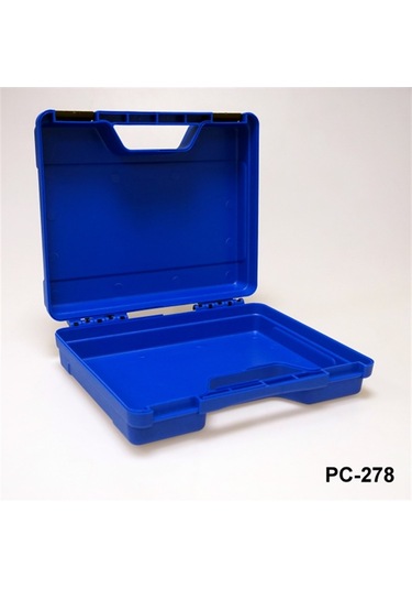 PC-278  Mavi  Plastik Çanta 275 x 230 x 81 mm