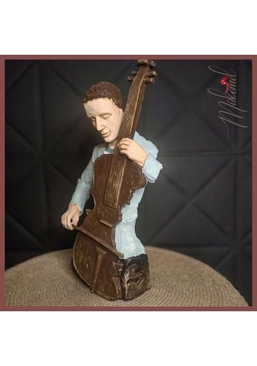 Müzisyen Heykeli Figür Dekoratif Obje Ve Biblo Masa Dekorasyon 1