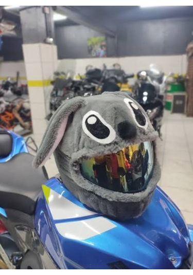 Gri Kask Kılıfı Aksesuarı