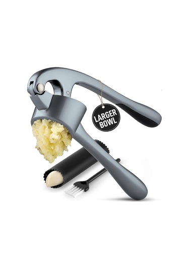 Büyük Premium Sarımsak Pres Seti - Daha Büyük Sarımsaklar İçin Da Çok Renkli