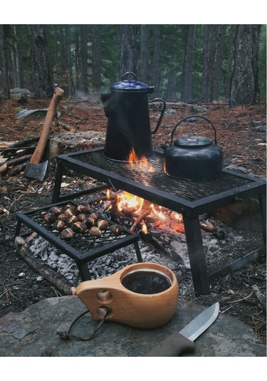 Nurgaz Ateş Üstü Izgara Mini Boy