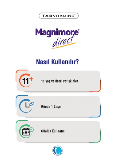 Magnimore Magnezyum Direct 30 Stik Şase