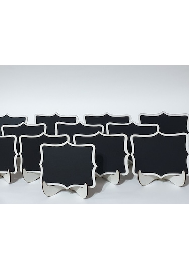 Ahşap,Mini Kara Tahta(10'Lu Ve 15'Li Paket)