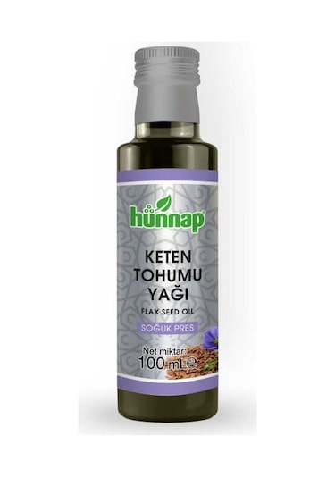 Hünnap Keten Tohumu Yağı 100ml