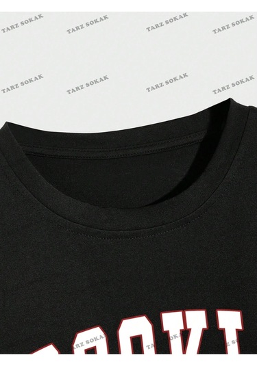 Tarzsokak Alt/üst T-shirt Ve Şort Takımı Kod Alt174 Siyah