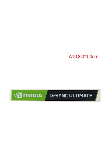 5 Adet Yeni Nvıdıa Gtx Geforce Dizüstü Masaüstü Bilgisayar Etiket Dekoratif Sticker Black