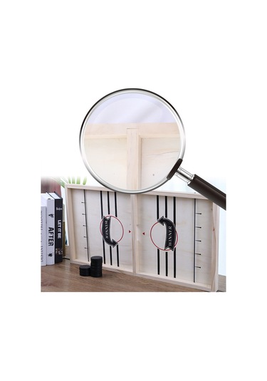 Maiyame Ahşap Malzemeden Yapılmış, Aile Eğlencesi İçin Mükemmel Mancınık Masa Oyunu Siyah