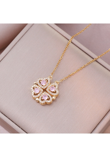 Bayan Kolye: Moda Estetiği Titanyum Çelik Kolye No.436 Çok REnkli