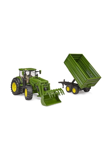 Bruder John Deere 7r 350 Kepçeli Traktör Ve Römork Çok Renkli