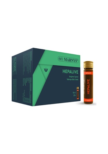 Marnys Hepalive Enginar İçeren 20 Ampul x 10 ML