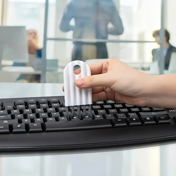 Topnotch Gri Multifonksiyonel Bilgisayar Temizleme Seti Klavye Köşe Ve Tuş Fırçaları