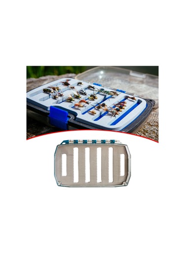 Suntek Fly Box Sinek Takımı Saklama Kutusu Balıkçı Mavi-s