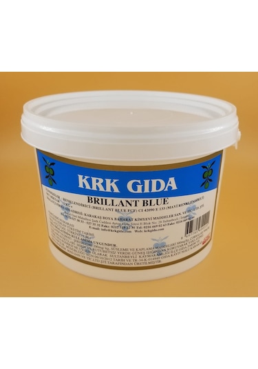 Krk Gıda Gıda Boyası Mavi 1 KG