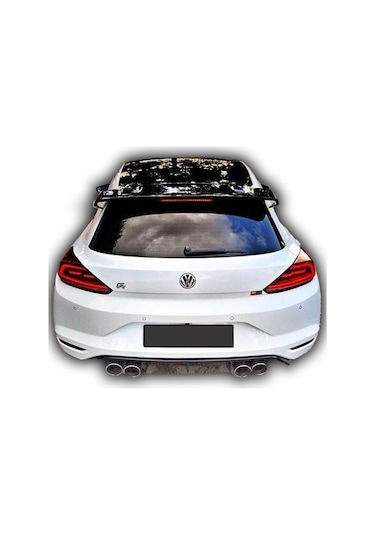 Volkswagen Scirocco R Cup Uyumlu Yedek Parça Spoiler Makyajsız Ka
