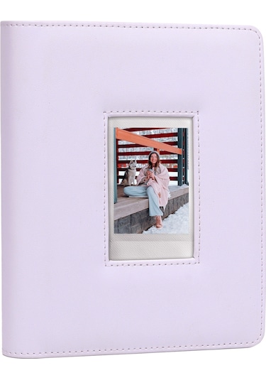 Instax Mini Film Uyumlu 288'li Lila Albüm