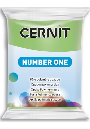 Cernit Polimer Kil Seramik Hamuru Number One 56gr 611 Light Green