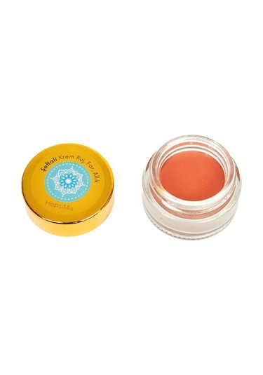 Hepsimis Şeftali Krem Ruj - Far - Allık