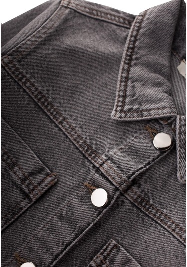 Cigit Kot Ceket 2-7 Yaş Siyah Siyah