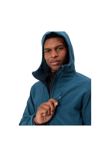 Vaude Cyclone Kapüşonlu Softshell Erkek Ceket 46387 Balticsea