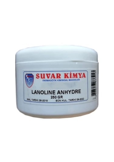 Suvar Kimya Lanolin Krem 250 G