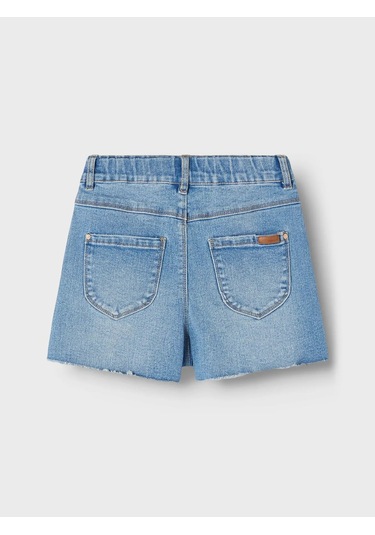 Name It Nkfrose Kız Çocuk Denim Şort 13197313 Mavi