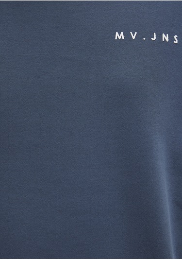 Mavi - Mv Baskılı Lacivert Tişört 1613148-70500 Lacivert