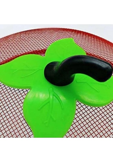 Pazly Kırmızı Metal Meyve Sepeti Sebze Havzası Taşınabilir Çok Fonksiyonlu 28x24cm Mutfak Yemek Örtüsü Kırmızı