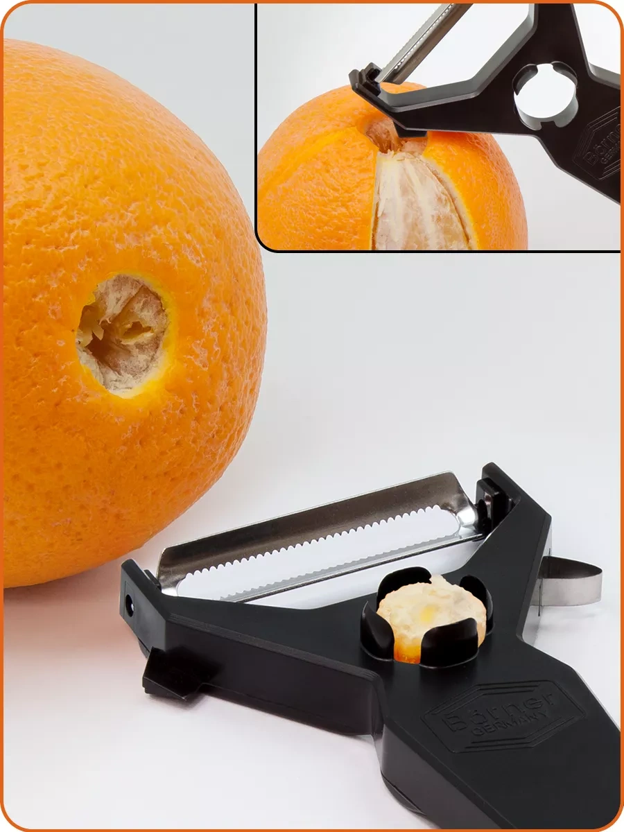 Borner 5'i 1 Arada Yumuşak Sebzeler İçin Turbo Temizleyici-sürğü Cihazı İle Birlikte Dekoratör 5994124 Siyah